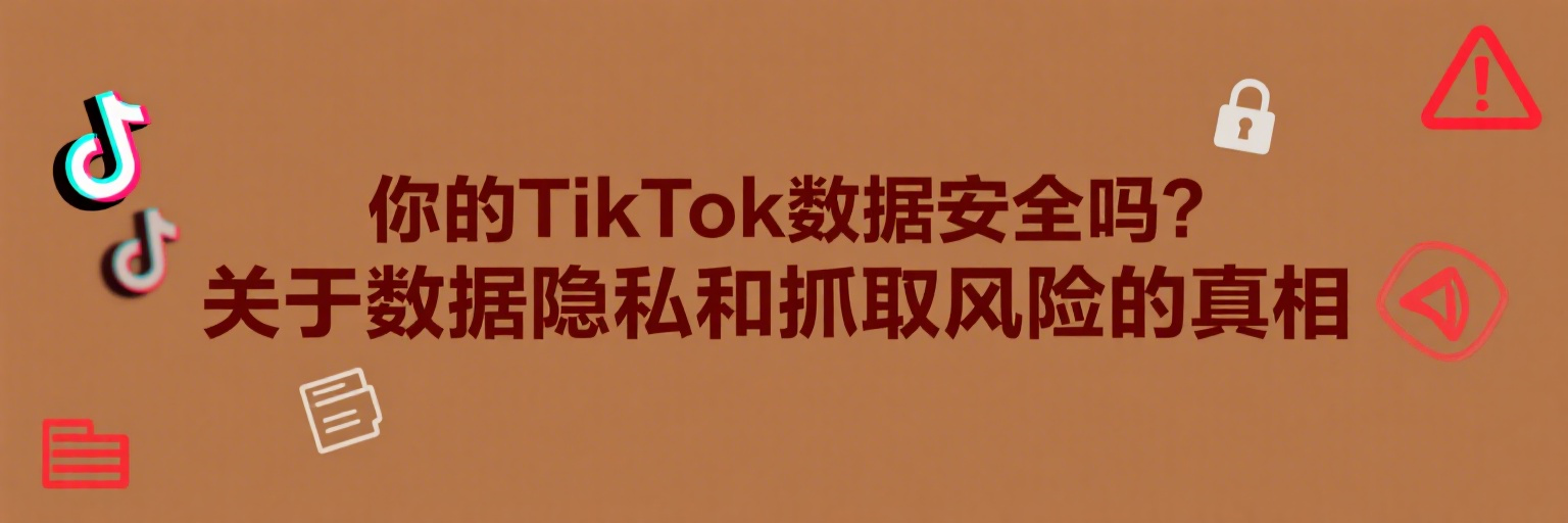 你的TikTok数据安全吗？关于数据隐私和抓取风险的真相