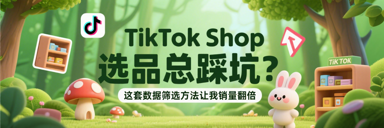 TikTok Shop选品总踩坑？这套数据筛选方法让我销量翻倍