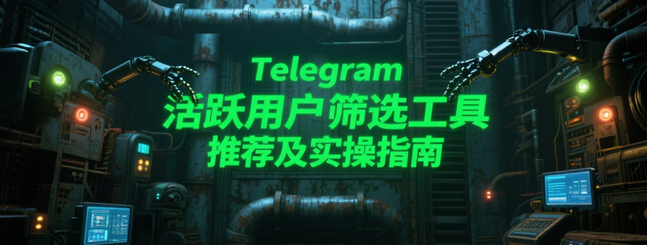 Telegram活跃用户筛选工具推荐及实操指南