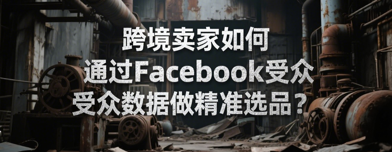 跨境卖家如何通过Facebook受众数据做精准选品？