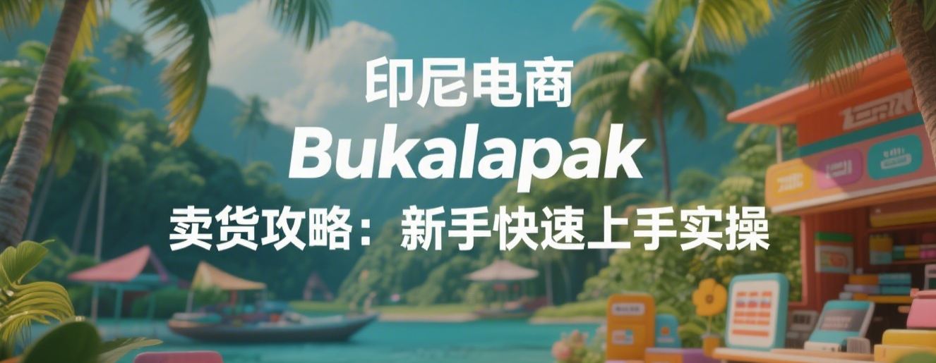 印尼电商 Bukalapak 卖货攻略:新手快速上手实操