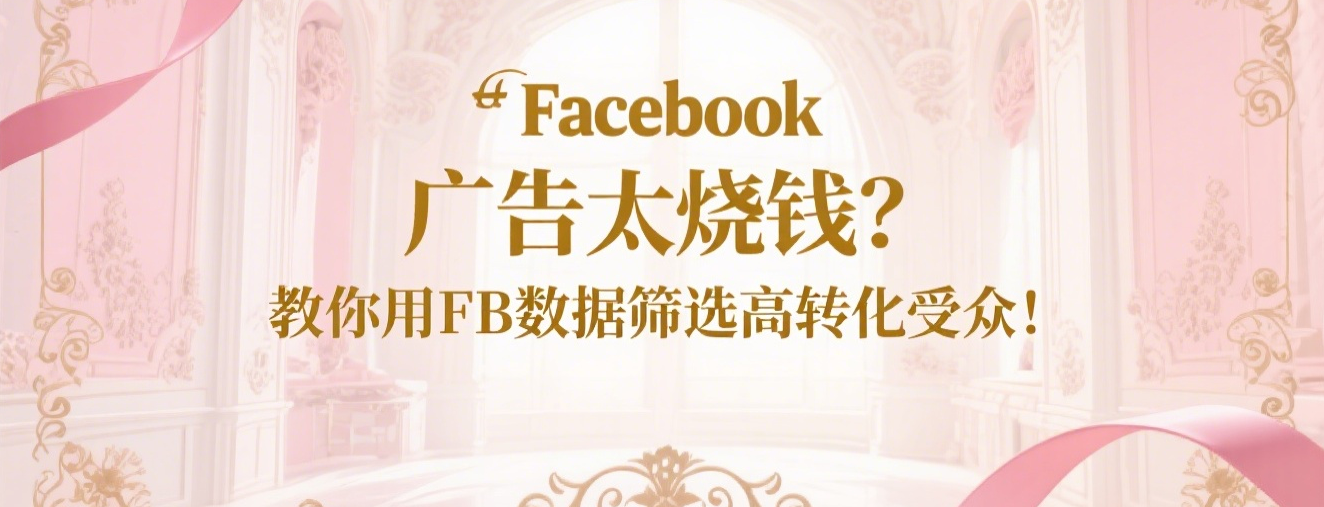 Facebook广告太烧钱？教你用FB数据筛选高转化受众！