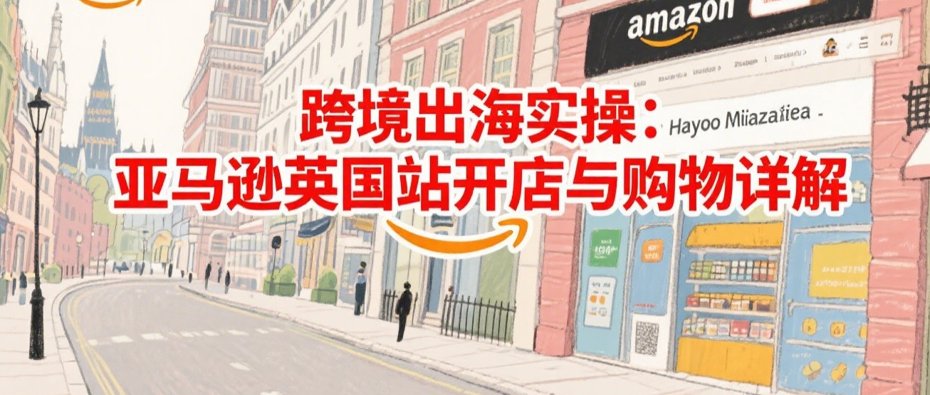 跨境出海实操：亚马逊英国站开店与购物详解