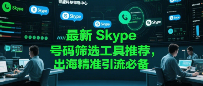 最新Skype号码筛选工具推荐，出海精准引流必备