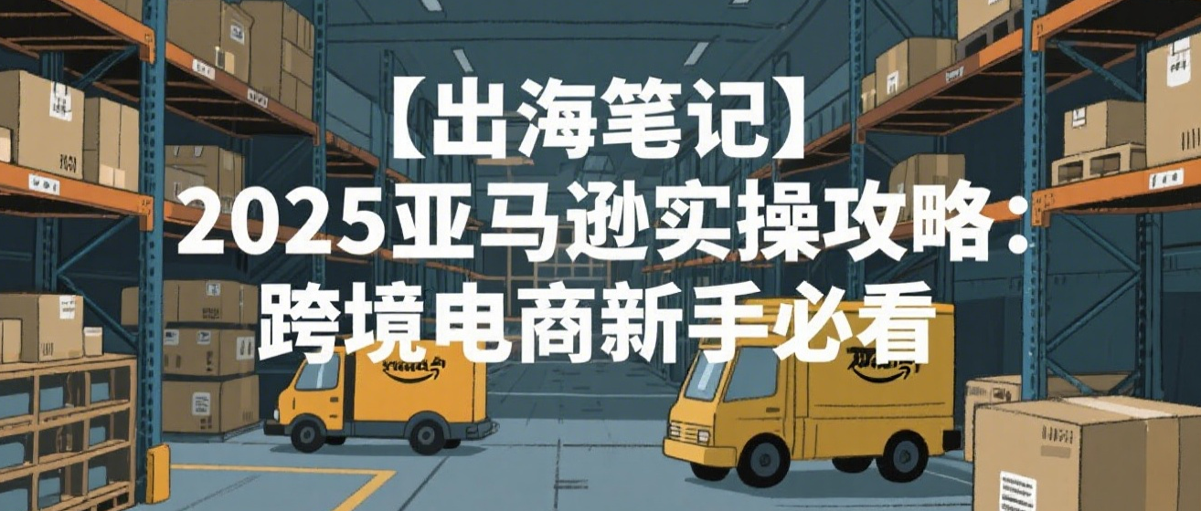 【出海笔记】2025亚马逊实操攻略：跨境电商新手必看