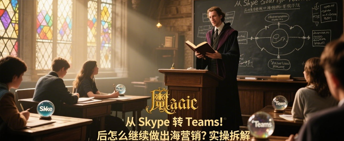 从Skype转Teams后怎么继续做出海营销？实操拆解