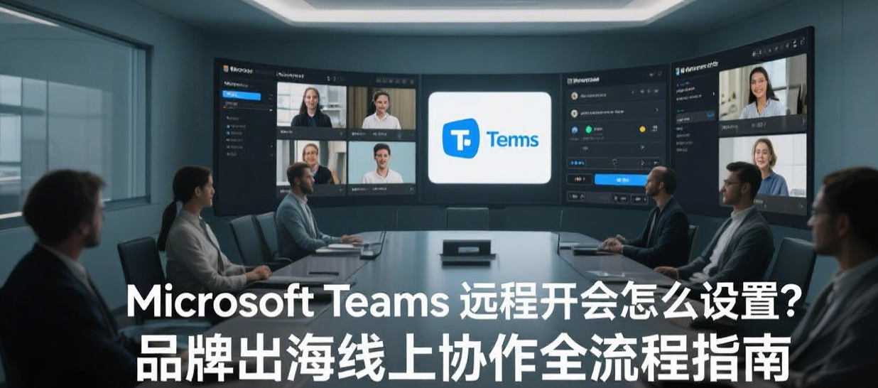 Microsoft Teams 远程开会怎么设置?品牌出海线上协作全流程指南